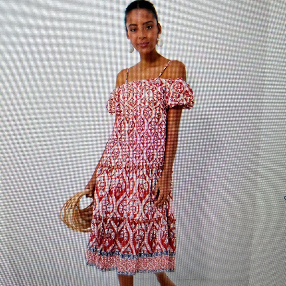 NWT. Ash & Eden. Multi Fenya Midi Dress size small. New with tags.